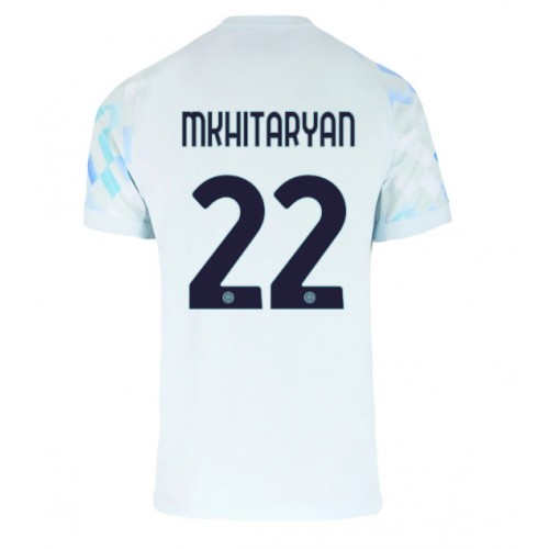 Stroje piłkarskie Inter Milan Henrikh Mkhitaryan #22 Koszulka Wyjazdowej 2025-26 Krótki Rękaw